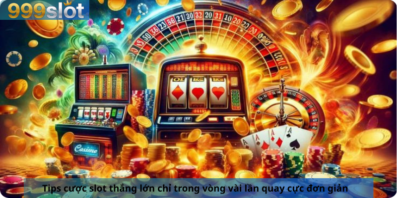 Tips cược slot thắng lớn chỉ trong vòng vài lần quay cực đơn giản