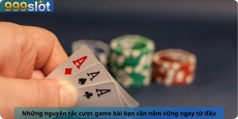 Những nguyên tắc cược game bài bạn cần nắm vững ngay từ đầu